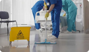 Healthcare Safety and Patient Flow Management - Cleaning